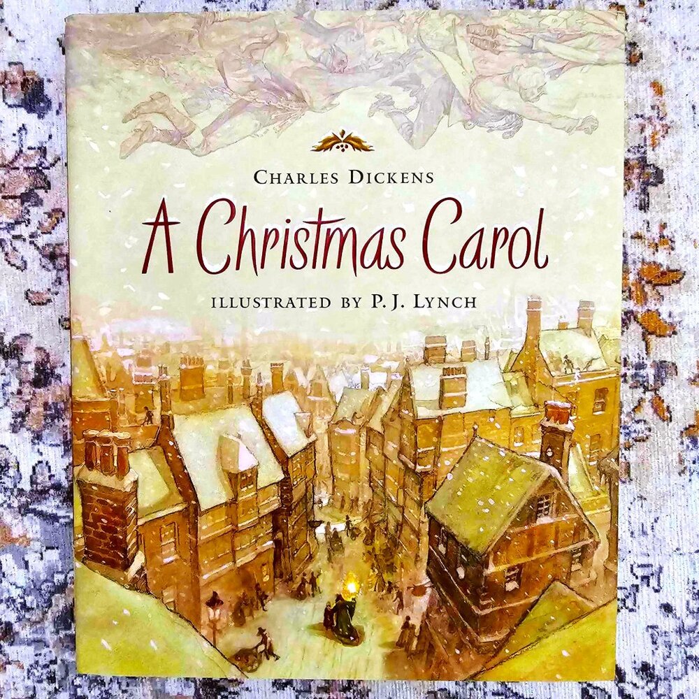 A Christmas Carol, Charles Dickens, Hardcover Book EUC